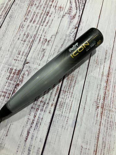 2023 Rawlings Icon Composite Bat USABat Certified (-10) Composite 20 oz 30" (Used)