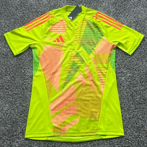 Adidas Tiro 24 GK Goalkeeper SS Soccer Jersey Yellow Men's XL Slim Fit IK4906