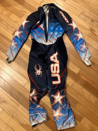 Unisex Spyder Padded Racing Ski Suit (Used)