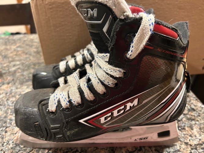 CCM JetSpeed FT460 Hockey Goalie Skates Size 3 (Used)