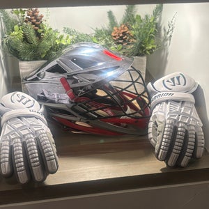 Cascade XRS Pro Helmet & Warrior Evo V Gloves