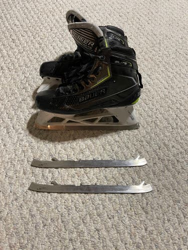 Bauer Elite Hockey Goalie Skates 8.5