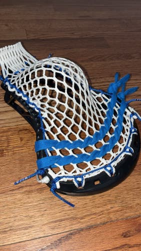 GCA head (Black) strung Royal Blue