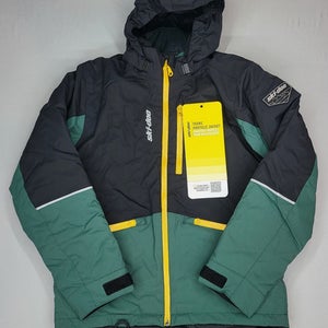 NEW Ski Doo BRP Jacket PARTICLE JACKET  Logo Winter Insulated size 7