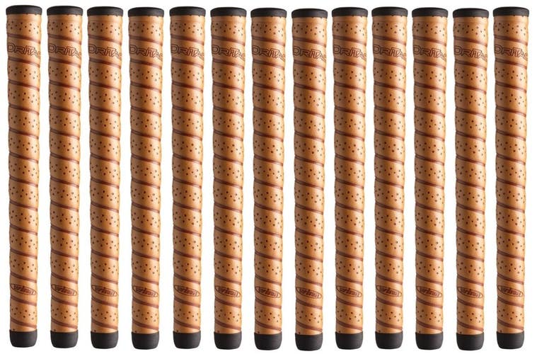 13 Winn Dri-Tac DriTac Wrap Performance Soft Copper Swing Golf Grips Midsize NEW