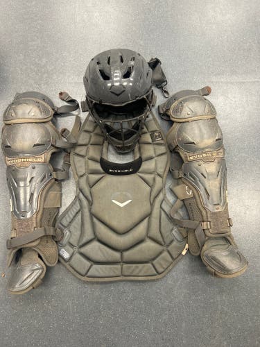 Black/Gray EVO Catcher's Set (Used)
