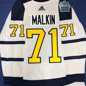 Evgeni Malkin Adidas Winter Classic Pittsburgh Penguins Jersey Size: 44 + Patch