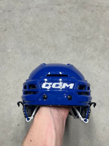 Small Team USA Olympics CCM TACKS X Helmet Pro Stock (New) Blue