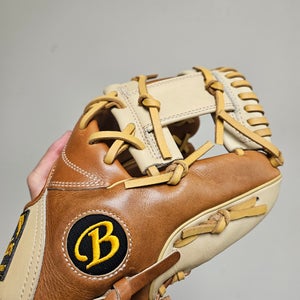 Buckler 11.5" Vintage Walnut/Tan Baseball Infielder Glove