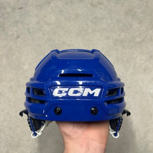 Large Team USA Olympics CCM TACKS X Helmet Pro Stock (New) Blue