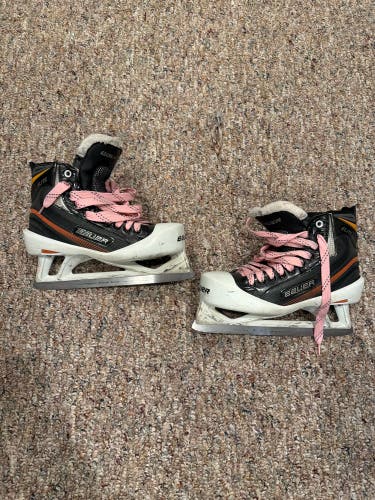 2012 Bauer Elite Hockey Goalie Skates Extra Wide Width 7 (Used)