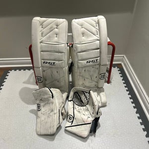 34" Warrior Rituall GT Pro Goalie Leg Pads (Used)