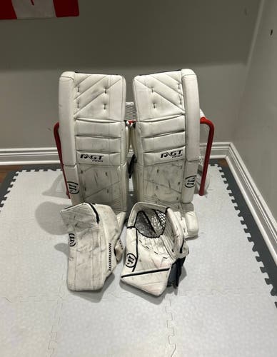 34" Warrior Rituall GT Pro Goalie Leg Pads (Used)