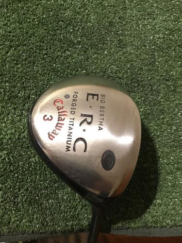 Callaway Big Bertha ERC 3 Fairway Wood Regular System 50 Graphite Shaft 43 VGC