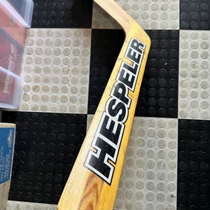 Vintage Senior Hespeler Wood Cloutier Signature Series ACV Regular Goalie Stick 25" Paddle (Used)