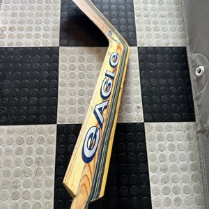 Vintage Wood Goalie Stick - Eagle - Kirk McLean - EGOAL 21- SR - Regular Curve - 25" Paddle (Used)