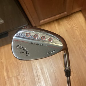 Callaway Mack Daddy 4 Right Handed Wedge Wedge Flex 56 Degree Steel Shaft (Used)