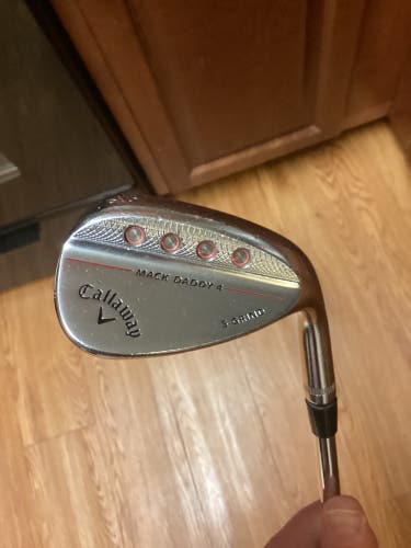 Callaway Mack Daddy 4 Right Handed Wedge Wedge Flex 56 Degree Steel Shaft (Used)