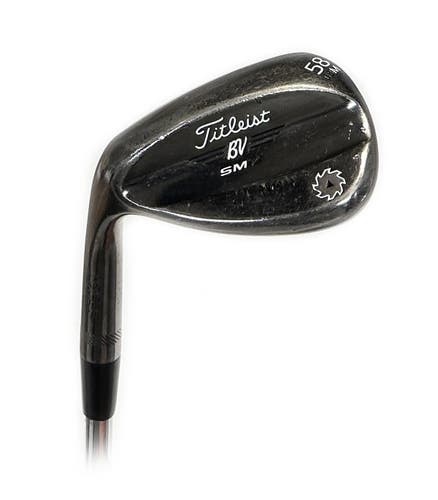 LH Titleist Vokey Design SM7 58*/08* M Grind Lob Wedge Steel BV Wedge Flex