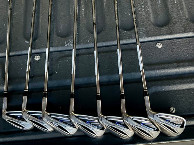 Men's 2010 Nike Slingshot Right Handed Iron Set Stiff Flex Steel Shaft (Used)