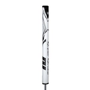SuperStroke Zenergy XL Tour 2.0 Putter Grip (White/Black, 1.18", 77g) NEW