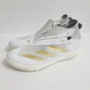 Adidas Adizero Impact+ Turf Baseball Shoes IF8497 Size 10 Cloud White Gold