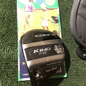 Cobra Left Handed King F8 13* 3-4 Fairway Wood X-Stiff Aldila NV 70g Graphite LH