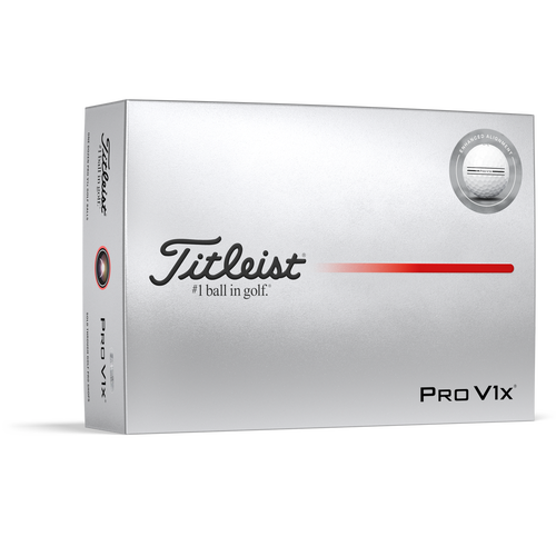 TITLEIST 2025 PRO V1X ENHANCED ALIGNMENT GOLF BALL DOZEN