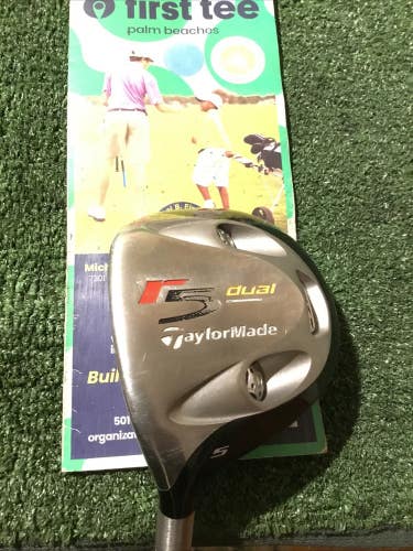 Taylormade Left Handed R5 Dual Type FW 5 Wood Seniors M.A.S.2 55g Graphite 42.25