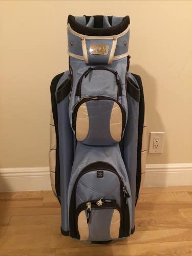 RJ Sports Cart Golf Bag with 14-way Dividers (No Rain Cover)
