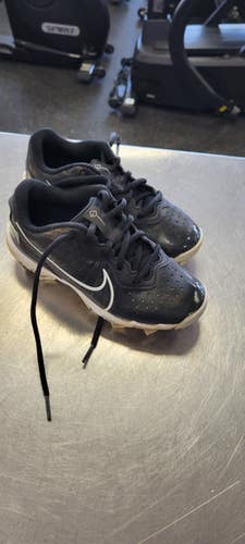 Used Nike 13 BB/SB Cleats Black Youth 13.0 11497-S000155059