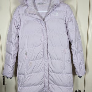 The North Face Metropolis 600 Fill Goose Down Jacket Parka Girl's Size: XL Pink