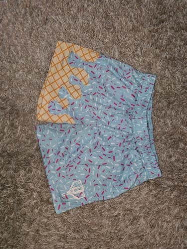 Basebally 101 Ice Cream  Blue Medium Men's Shorts (Used)