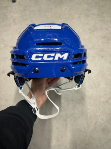 Small Team USA Olympics CCM TACKS X Helmet Pro Stock (New) Blue