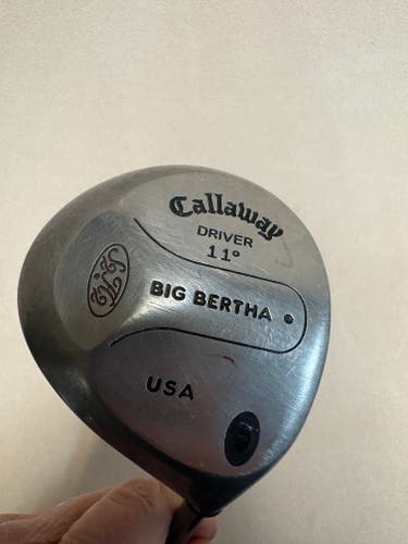 Men's Callaway Big Bertha Right Handed Driver Regular Flex 11 Loft (Used)