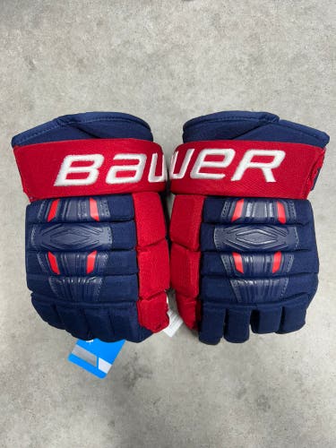 13” Bauer Pro Series Team USA Olympics Gloves Pro Stock (New)