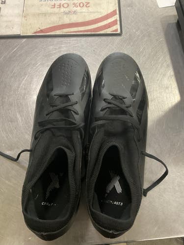 Used Adidas CRAZYFAST Soccer Cleats Black Senior 12 11614-S000226367