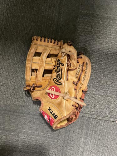 Used Rawlings HEART OF HIDE PRO-1000HTL BB/SB Glove RH Throw Brown 11" 11614-S000228189