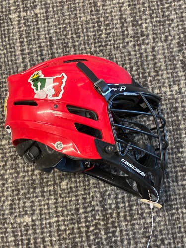 Red Youth Cascade CPV-R Helmet (Used)
