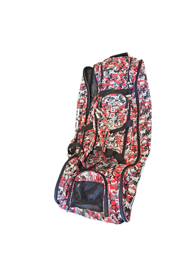 Used BoomBah ROLLING BAG BB/SB Player Wheeled Bag Brown 11850-S000023191