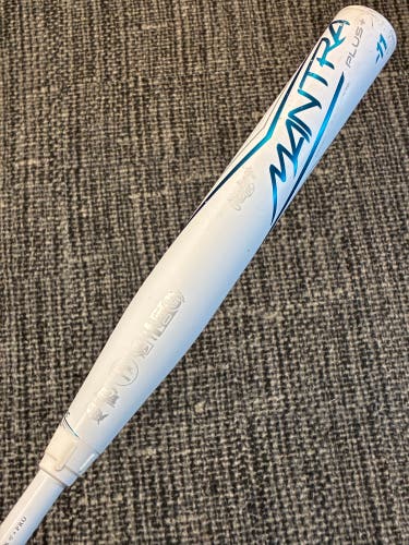 White 2023 Rawlings Mantra Composite Bat (-11) Composite 23 oz 33" (Used)