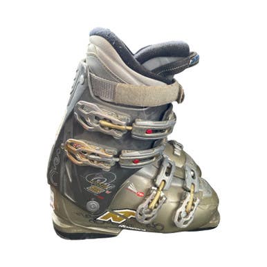 Used Nordica ONE S Womens DH Ski Boot Brown 250 MP - M07 - W08 11883-S000156651