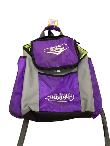 Used Louisville Slugger BACKPACK BB/SB Player Backpack Purple 11613-S000176062