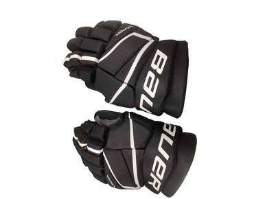 Used Bauer VAPOR Senior Gloves Black 11" 11613-S000176038