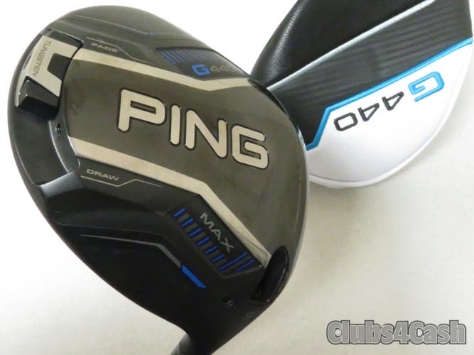 PING G440 Driver MAX 9 Alta CB 55 Slate Stiff Flex +Cover .. Near MINT