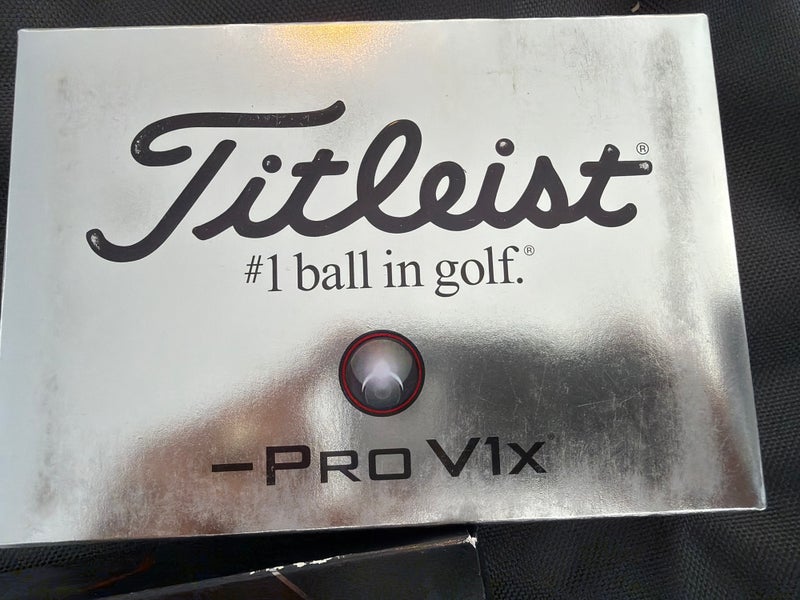 Titleist Pro V1x Balls left dash 12 Pack (1 Dozen) (New)