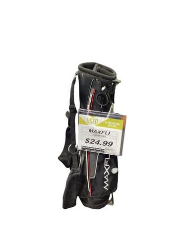 Used Maxfli JR BAG Jr Stand Bag Black 11347-S000262795