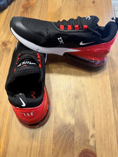 Black Men's Size M 9.5 (W 10.5) Adult Nike Air Max 270 Shoes (New)