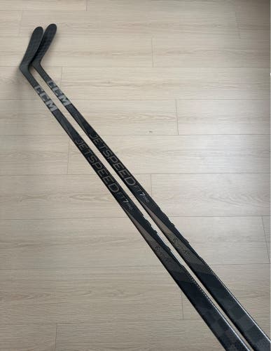 (2-pack) New Pro Stock CCM Jetspeed FT7 Pro P28M 85 Flex