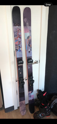Men's 2022 All Mountain 184 cm Armada ARV 96 Skis With Bindings (Used)